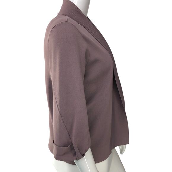 Donna Karan New York Womens Size L Open Front Cardigan Rib Knit - Picture 9 of 16